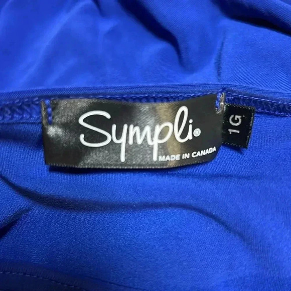NWT Sympli Blue Tunic Size 1G (Size 24) - Picture 4 of 9